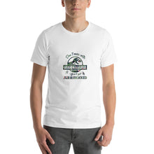 Load image into Gallery viewer, Don't mess with grandmasaurus, you'll get jurasskicked, Tyrannosaurus, grandmasaurus, movie pun Unisex T-Shirt