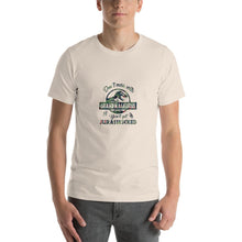 Load image into Gallery viewer, Don't mess with grandmasaurus, you'll get jurasskicked, Tyrannosaurus, grandmasaurus, movie pun Unisex T-Shirt