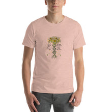 Load image into Gallery viewer, sunflower image, and into the forest i go Unisex T-Shirt