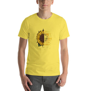 Sunflower, Dallas girls are sunshine hurricane Unisex T-Shirt
