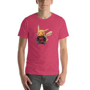 Cute Pikachu wears deadpool costume Unisex T-Shirt