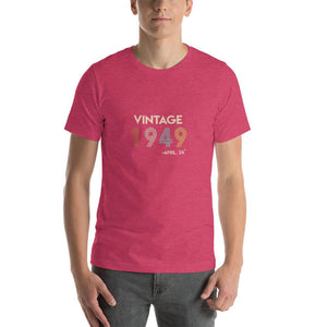 Vintage 1949, April 24th Unisex T-Shirt