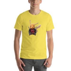 Cute Pikachu wears deadpool costume Unisex T-Shirt