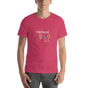 Vintage 1969, April 23th Unisex T-Shirt
