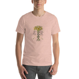 sunflower image, and into the forest i go Unisex T-Shirt