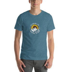 the sun will rise and we will try again Unisex T-Shirt