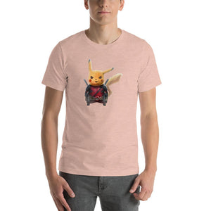 Cute Pikachu wears deadpool costume Unisex T-Shirt