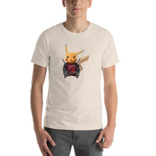 Load image into Gallery viewer, Cute Pikachu wears deadpool costume Unisex T-Shirt
