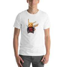 Load image into Gallery viewer, Cute Pikachu wears deadpool costume Unisex T-Shirt
